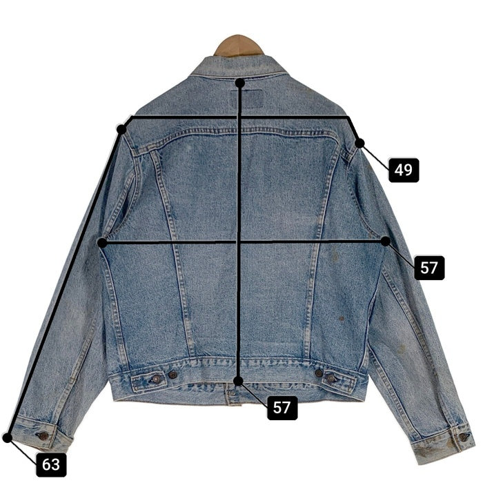 80-90's Levi's リーバイス 70506-0214 デニムトラッカージャケット 4th インディゴ USA製 Size 46 福生店