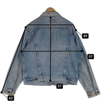 80-90's Levi's リーバイス 70506-0214 デニムトラッカージャケット 4th インディゴ USA製 Size 46 福生店