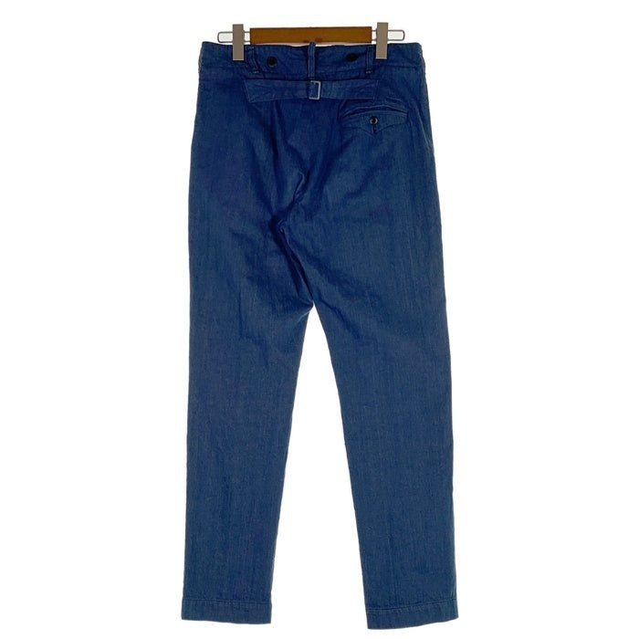 JELADO ジェラード COPANO コパノ インディゴネップデニム ワークトラウザーパンツ ネイビー シンチバック JC-1021 Size L 福生店