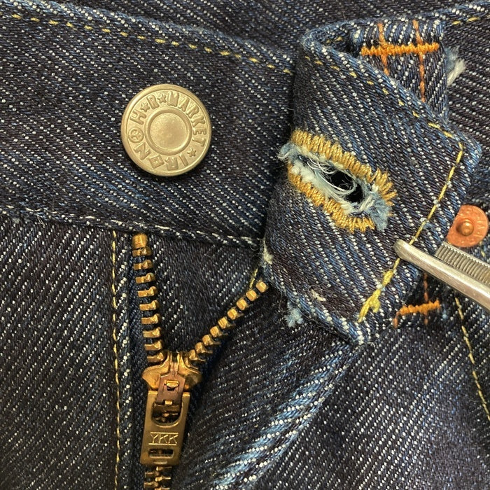 BLUE BLUE ブルーブルー ヘビーオンス タイトストレート デニムパンツ ジーンズ インディゴ Size 31 瑞穂店