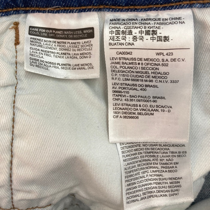 Levi's リーバイス LEJ541 立体裁断 テーパードデニムパンツ インディゴブルー sizeW36 瑞穂店