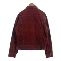 Lee リー WESTERNER ウエスターナー コーデュロイジャケット ボルドー Size M-L 相当 福生店