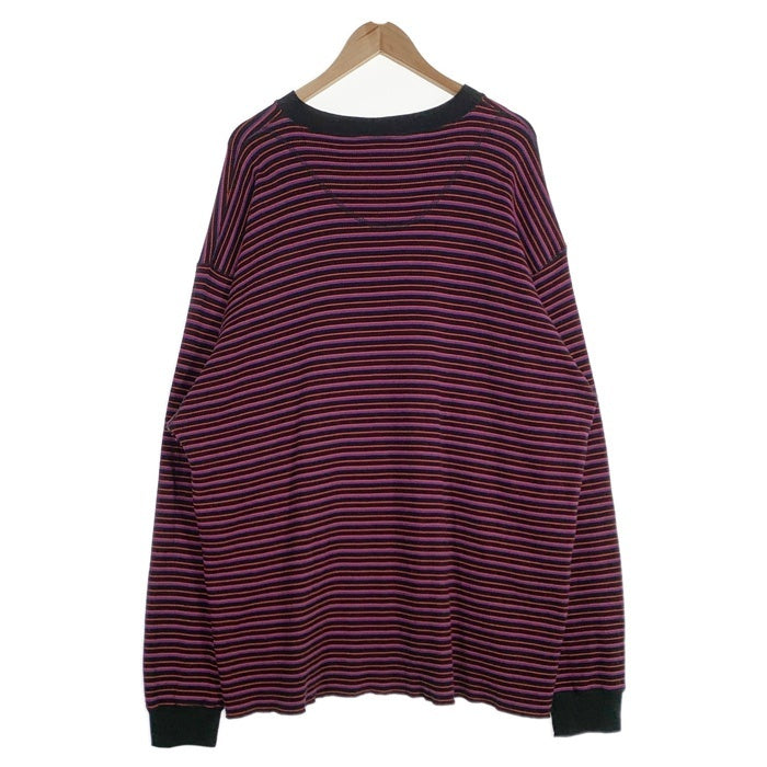 DAIRIKU ダイリク 22SS BOYFRIEND ボーダーロングスリーブカットソー マルチ C-10 Size F 福生店