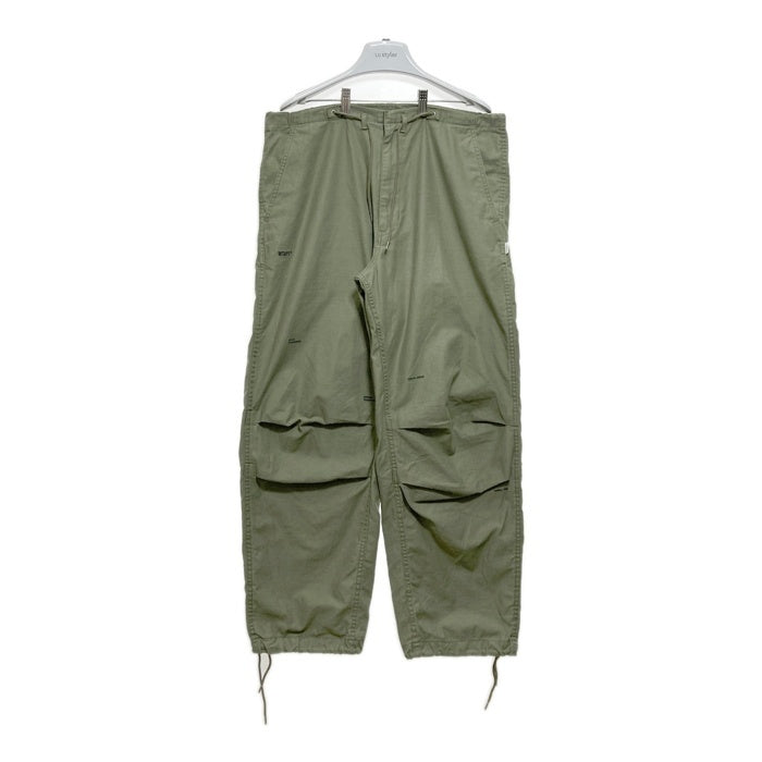 WTAPS ダブルタップス 18AW CAPE/TROUSERS COTTON SATIN 182WVDT-PTM02 ケープ トラウザーズ ブラック カーゴパンツ カーキ size03 瑞穂店