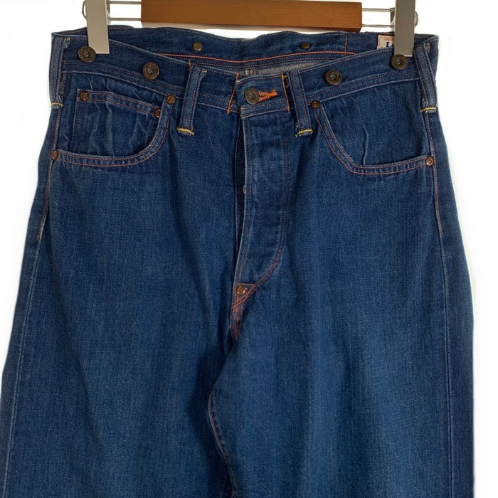 Lee リー REAL VINTAGE COWBOY カウボーイ 1930年モデル ボタンフライ シンチバック ドーナツボタン 赤耳 セルビッチ デニムパンツ インディゴ 14101 Size 30 福生店