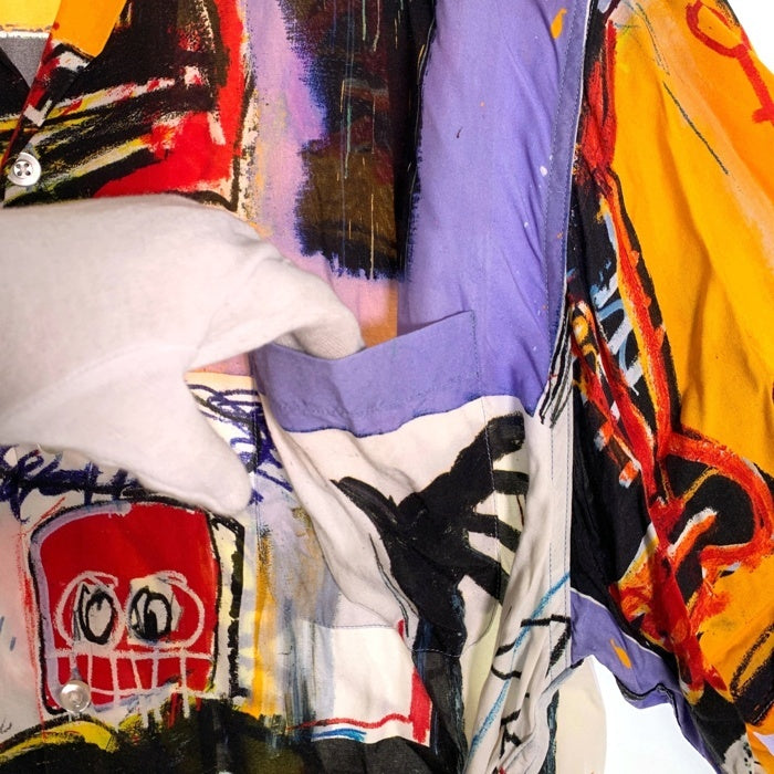 WACKOMARIA ワコマリア 22SS JEAN-MICHAEL BASQUIAT HAWAIAN SHIRT S/S バスキア ハワイアンシャツ アロハ マルチ Size XXL 福生店