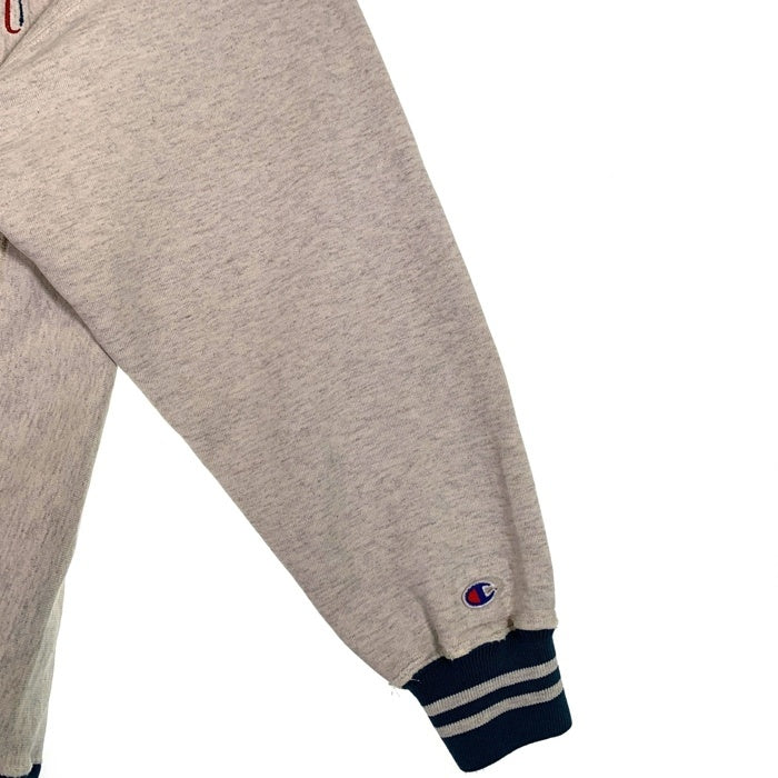Champion チャンピオン REVERSE WEAVE リバースウィーヴ 刺繍ロゴ クルーネック スウェット グレー Size XX-LARGE 福生店