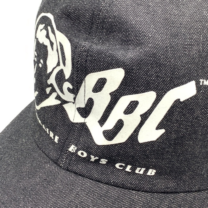 Billionaire Boys Club ビリオネアボーイズクラブクラブ BBC DENIM CAP デニムキャップ ブラック 初期 日本製 Size M 福生店