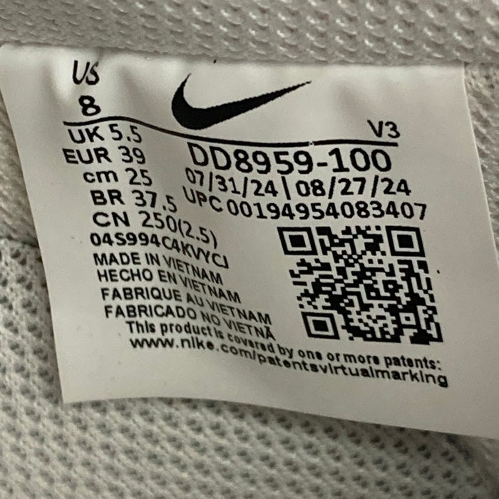 NIKE ナイキ DD8959-100 エアフォースワン スニーカー ホワイト size25cm 瑞穂店
