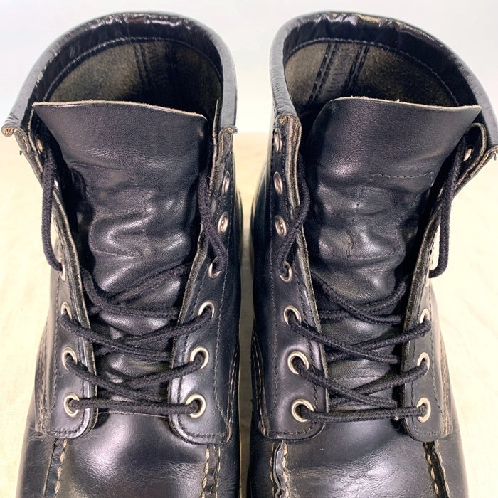 REDWING レッドウィング IRISH SETTER アイリッシュセッター 8130 ブラッククローム モックトゥ ブラック USA製 Size US7 1/2D (25.5cm) 福生店