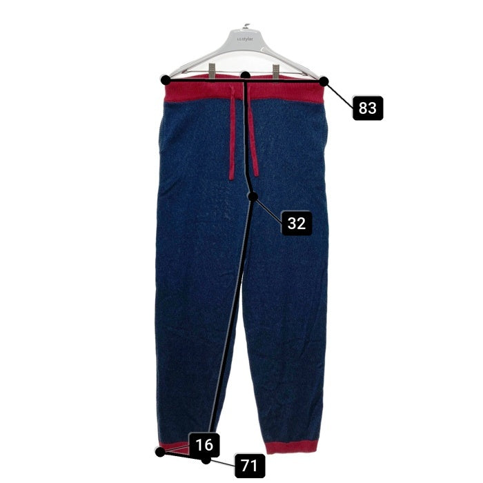 glamb グラム Austin Knit jersey pants オースティン ニットジャージーパンツ ネイビー GB15SM/P05 Size 3 瑞穂店