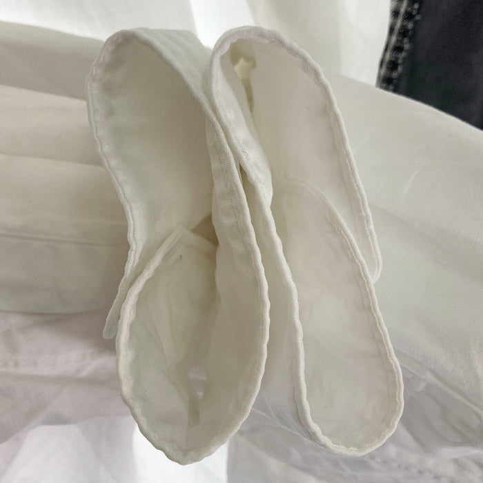 COMME des GARCONS HOMME PLUS コムデギャルソンオムプリュス パッチワークポケット フェルト型抜き 長袖シャツ ホワイト sizeXS 瑞穂店