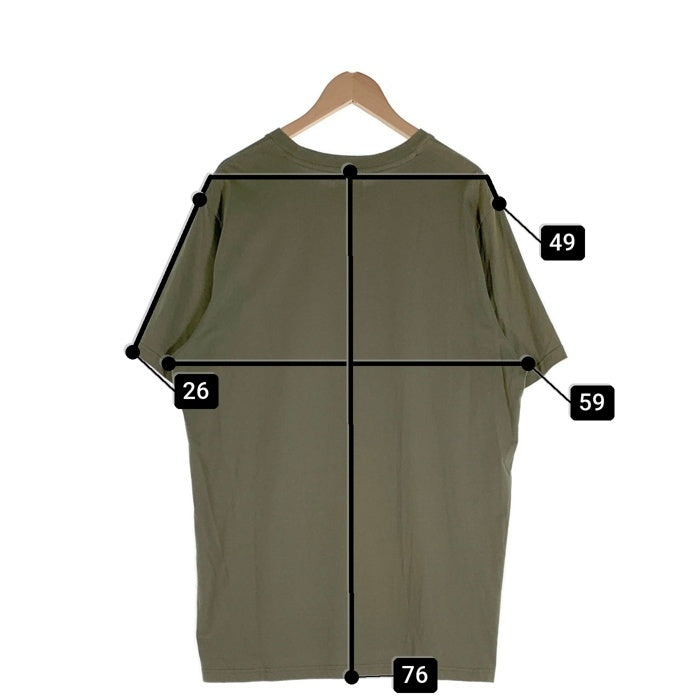 SUPREME シュプリーム 21SS Floral Applique S/S Top フローラルアップリケ ショートスリーブトップ Tシャツ オリーブ Size XL 福生店