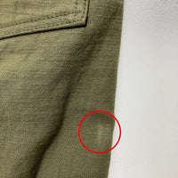 SAMURAI JEANS サムライジーンズ ヘビーバックサテン ベイカーパンツ オリーブ SJ52BP Size 30 瑞穂店