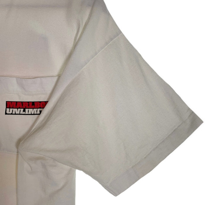 90's Marlboro マルボロ PIPESTONE PASS ポケットTシャツ ホワイト FRUIT OF THE LOOM Size XL 福生店