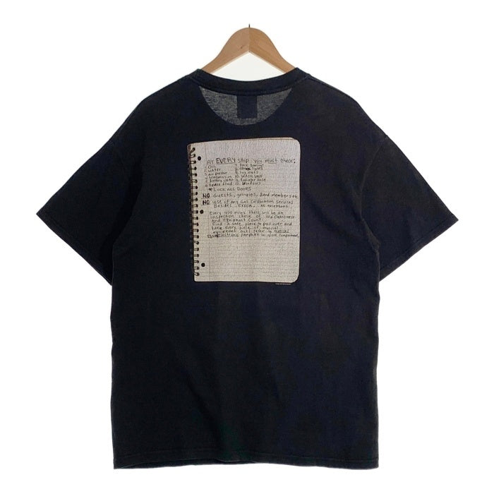 00's NIRVANA ニルヴァーナ Ghost Note ゴーストノート 半袖 Tシャツ ブラック Size L 福生店