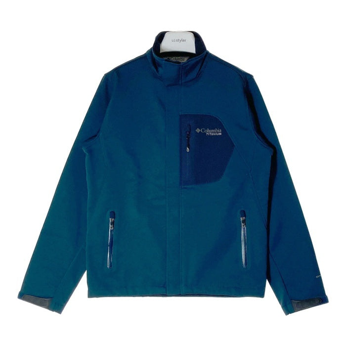 Columbia コロンビア 210WM6364 TITANIUM OMNI-HEAT Thermodynamic Softshell Jacket ネイビー sizeM 瑞穂店
