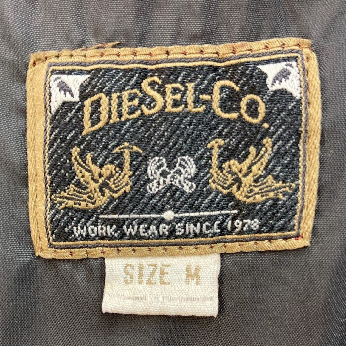 DIESEL ディーゼル 中綿ジャケット ナイロンデニム レッド sizeM 瑞穂店