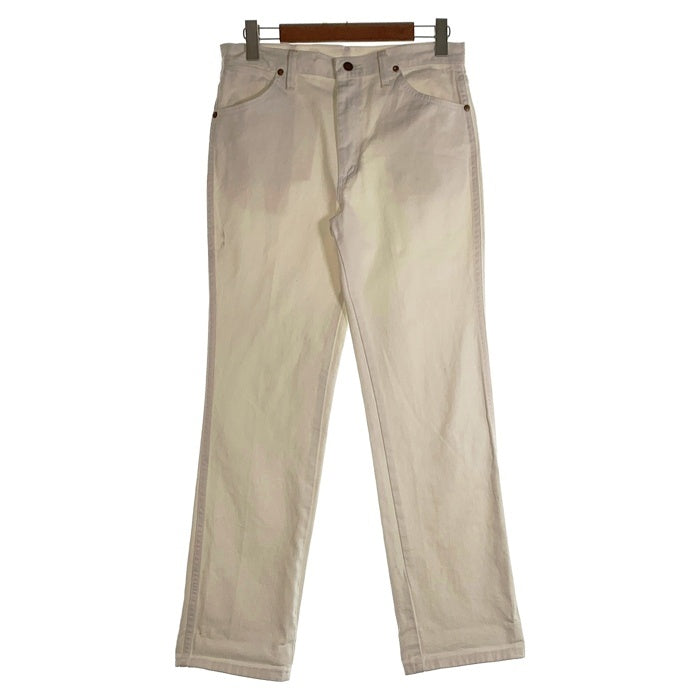 Wrangler ラングラー 936 Slim Fit スリムフィット カウボーイカット デニムパンツ ホワイト Size 32×32 福生店