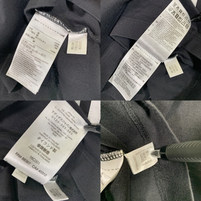 Y-3 ワイスリー M 3 STP SS TEE スリーストライプショートスリーブTシャツ ブラック H16334 Size 2XL 福生店
