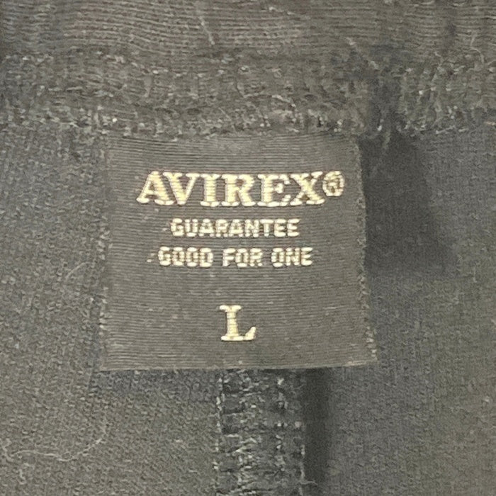 AVIREX アヴィレックス 6126151 ARMY TRAINING JOG PANTS アーミー トレーニング ジョグパンツ ブラック sizeL 瑞穂店