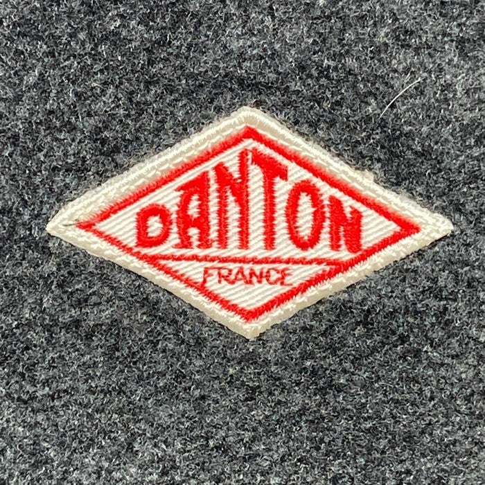 DANTON ダントン 18A-MR-001 ショールカラー フリースジャケット グレー size42 瑞穂店