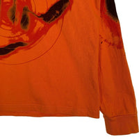 GENTLEFULLNESS ジェントルフルネス プリント ロングスリーブTシャツ オレンジ Size XL 福生店