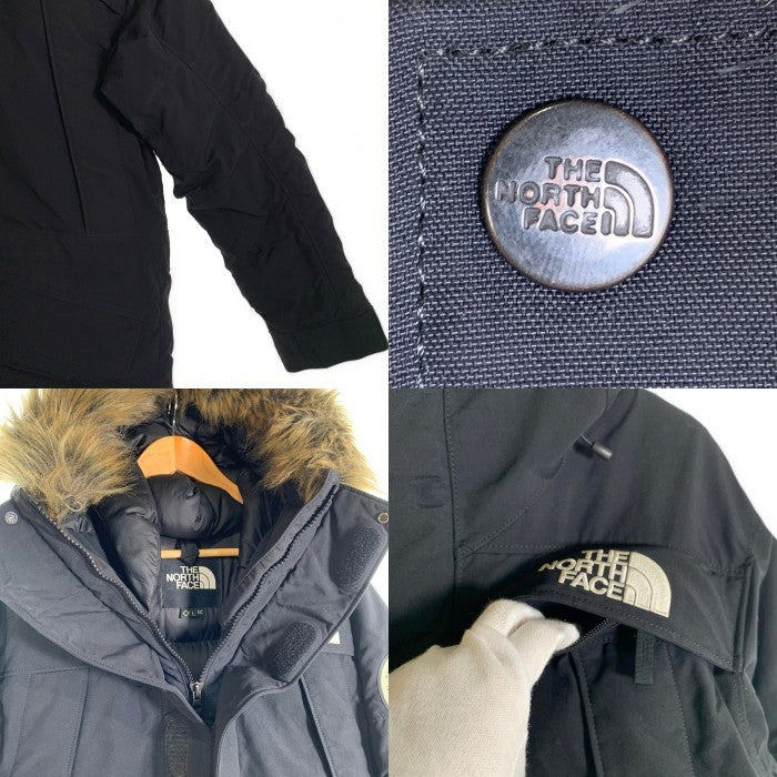 THE NORTH FACE ノースフェイス Antarctica Parka アンタークティカ ファー 中綿 ダウンジャケット ブラック ND91707 GORE-TEX ゴアテックス Size L 福生店