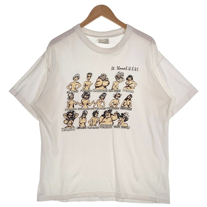 St.Thomas, U.S.V.I セント・トーマス島 Souvenir S/S Tee プリント 半袖 Tシャツ Paradise Size XXL 福生店