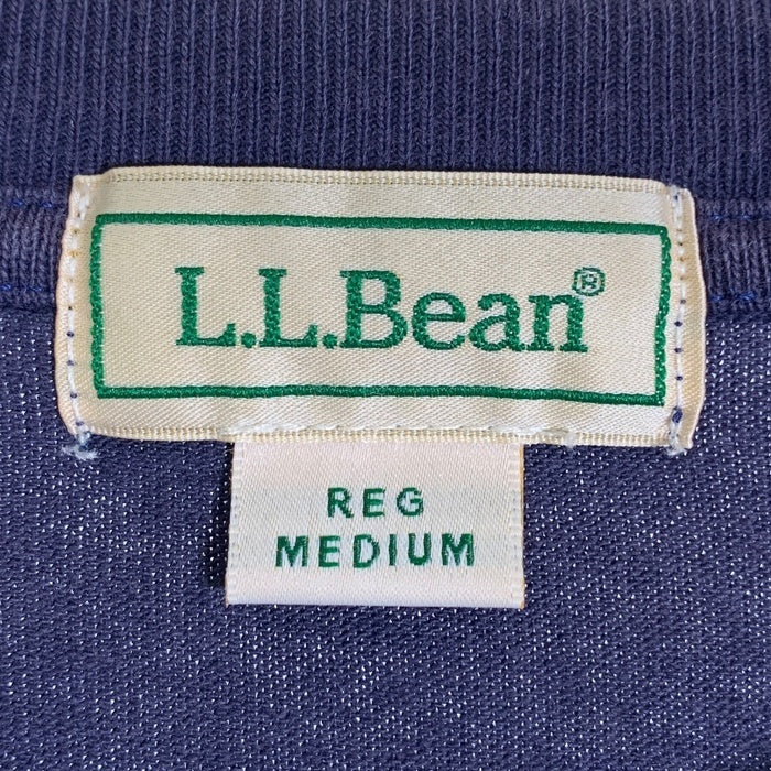L.L.Bean エルエルビーン 刺繍 長袖 Tシャツ ネイビー Size M 福生店