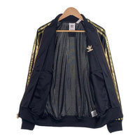 adidas アディダス SST 24K TRACK JACKET トラックジャケット ブラック ゴールド GK0658 Size JP M 福生店