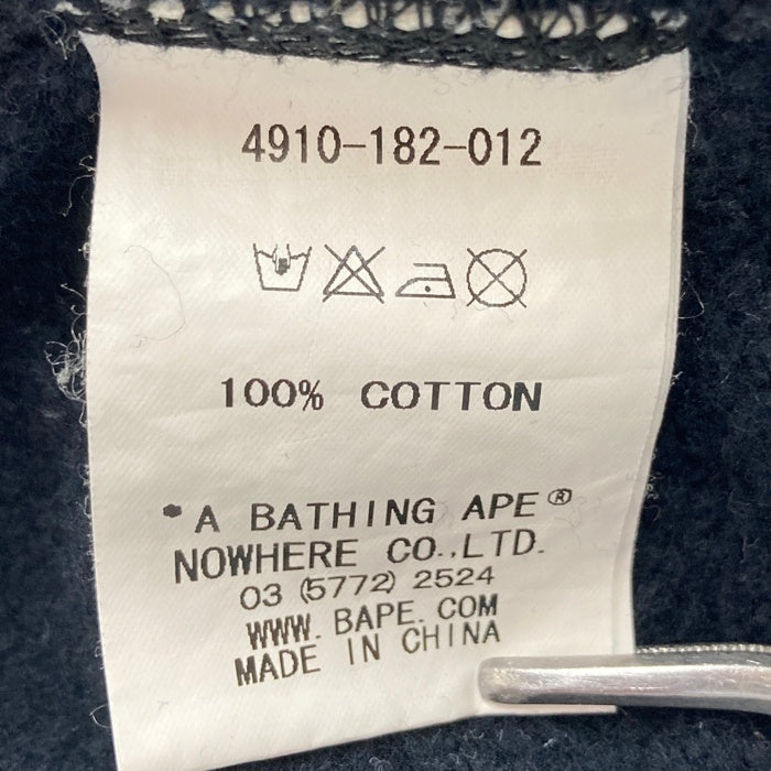 A BATHING APE アベイシングエイプ PIRATE STORE パイレーツストア プルオーバーパーカー ネイビー sizeS 瑞穂店