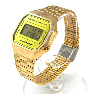 CASIO カシオ A168WEGM-9EF デジタル クォーツ腕時計 ゴールド ※箱・説明書あり 瑞穂店