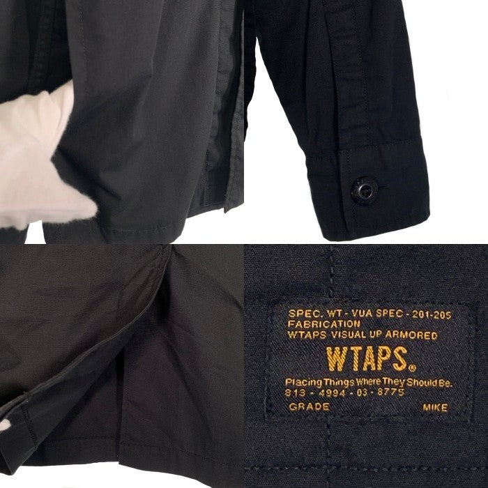 WTAPS ダブルタップス 15SS DOCTOR L/S SHIRTS ドクター シャツジャケット ブラック 151GWDT-SHM03 Size 2 福生店