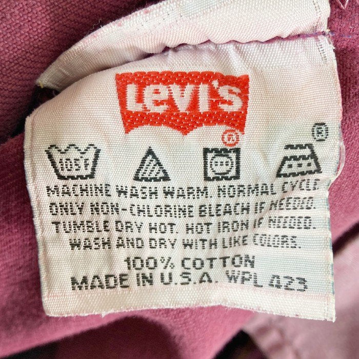 Levi's  リーバイス 90s USA製 501 後染め カラー デニムパンツ パープル sizeW34 瑞穂店