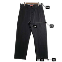 SUPREME シュプリーム 23AW Chino Pant チノパンツ ピンナップガール ブラック Size 30 福生店