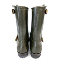 Y'2 LEATHER ワイツーレザー EB-01 ECO HORSE ENGINEER BOOTS エコ ホース エンジニアブーツ オリーブ Size 8D (26cm) 瑞穂店