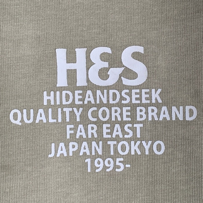 HIDE AND SEEK ハイドアンドシーク 26SS H&S Short コットン イージーショーツ ショートパンツ ベージュ HP-040726 Size L 福生店