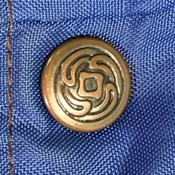 70’s Powderhorn パウダーホーン ウエスタンヨーク マウンテンパーカー 中綿 ブラウン ブルー Size M 福生店