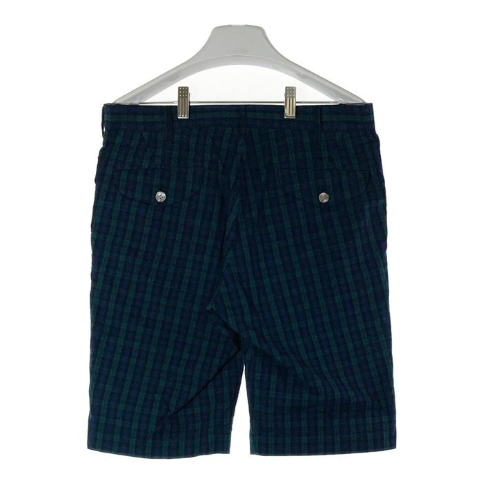 COMME des GARCONS HOMME コムデギャルソンオム HK-P020 AD2012 ブラックウォッチ ハーフパンツ グリーンxネイビー sizeS 瑞穂店