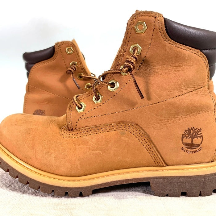 Timberland ティンバーランド WATERVILLE 6 IN LACE WATERPROOF BOOT ウォータープルーフ ブーツ イエロー 18168R 231 Size 7 (24.0cm) 福生店