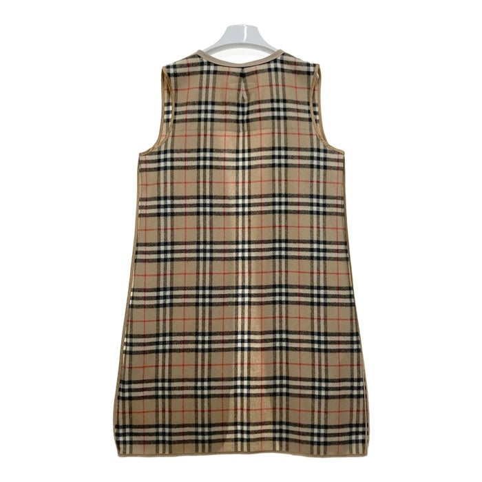 Burberry's バーバリー ノバチェック コートライナー ベスト ウール イングランド製 ファスナー ベージュ Size - 瑞穂店