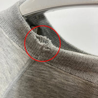 Hanes ヘインズ 90's USA製 ラグランスリーブ スウェットトレーナー グレー sizeL 瑞穂店