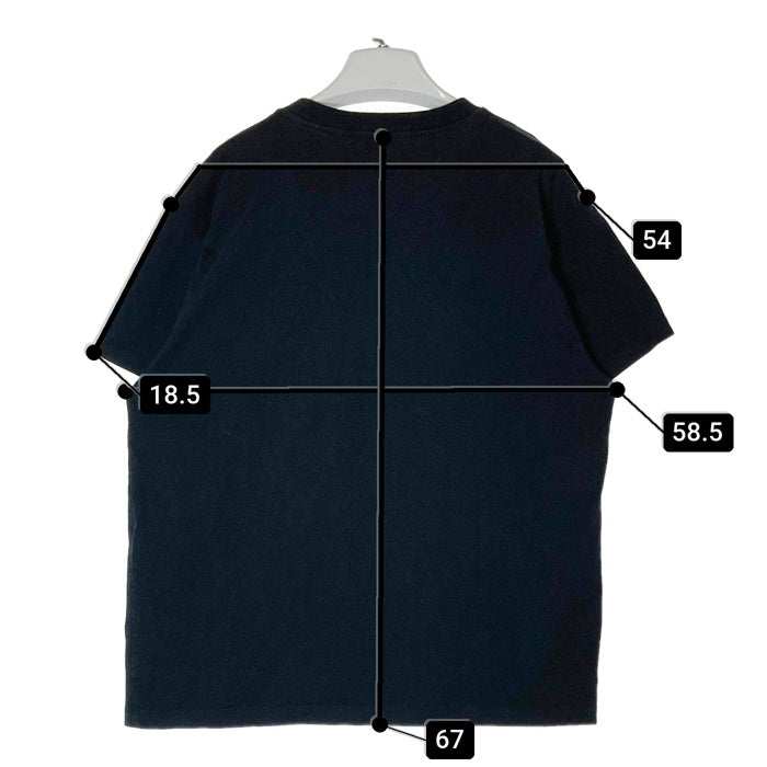 JIL SANDER ジルサンダー J47GC0001 クルーネック ショートスリーブ Tシャツ ブラック sizeXXL 瑞穂店
