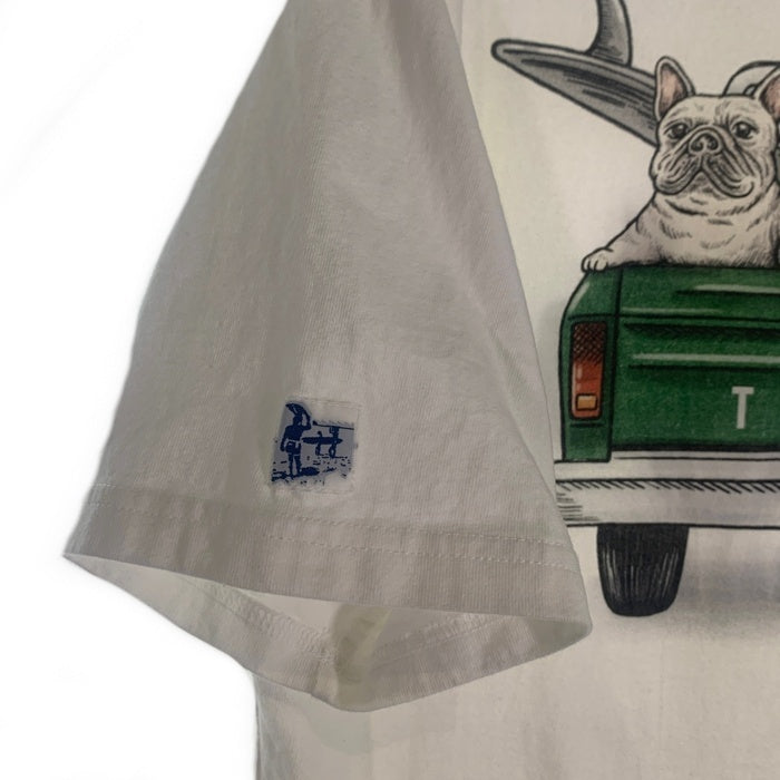 TES The Endless Summer ザ エンドレスサマー 4BUHI SURF TRUCK 半袖 Tシャツ ホワイト Size L 福生店