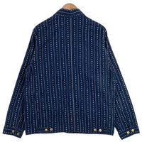 Carhartt WIP カーハートワークインプログレス DREWE CHORE COAT ドリューチョアコート カバーオール ストライプ ネイビー I034823.2RU Size S 福生店