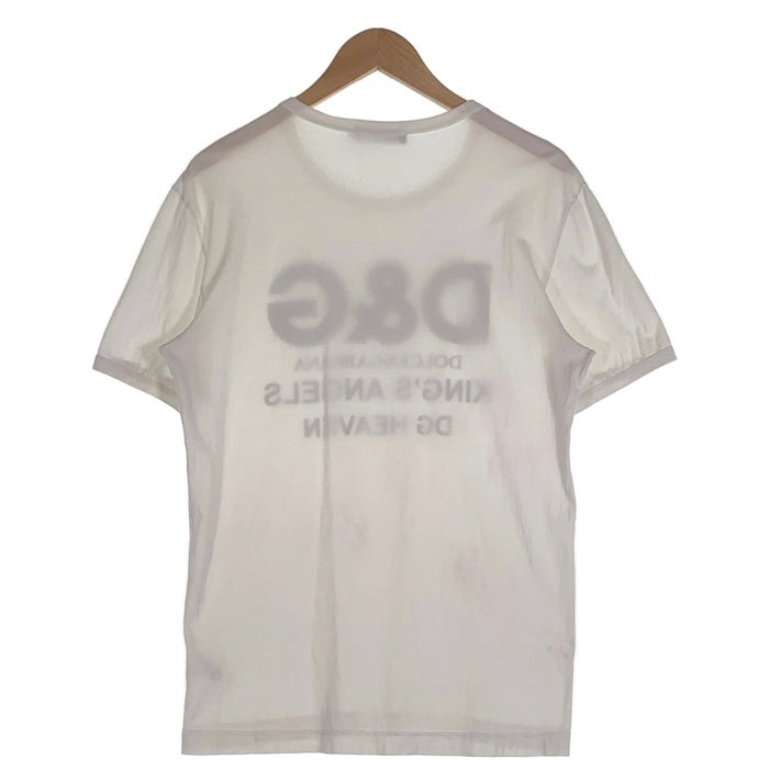 DOLCE & GABBANA ドルチェアンドガッバーナ 半袖 Tシャツ ホワイト Size 46 福生店