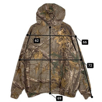 Carhartt カーハート REALTREE リアルツリー ジップアップパーカー カモフラージュ メキシコ製 102276 977 Size 2XL 福生店