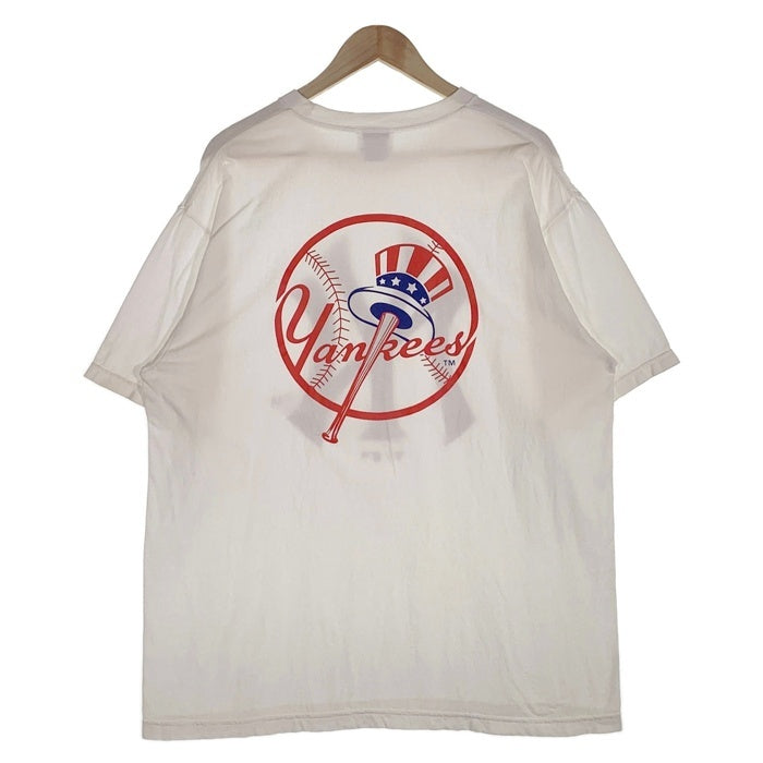 Fanatics ファナティクス MLB ニューヨークヤンキース プリントTシャツ ホワイト Size XL 福生店