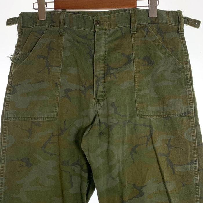 60's U.S. ARNY 米軍 ベトナム ベイカーパンツ シビリアンリーフカモ Size ウエスト約90cm 福生店